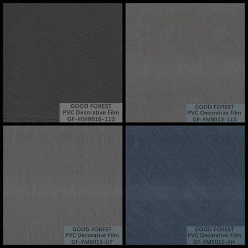 Wardrobes Marble PVC Film Grain With 0.25 - 0.60mm Thickness