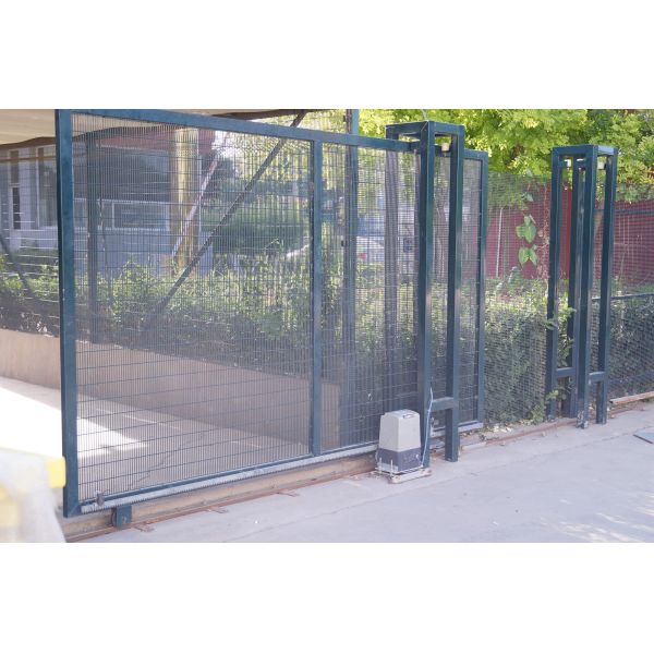 Single Main Door Exterior Metal Wrought Iron Gates Galvanized
