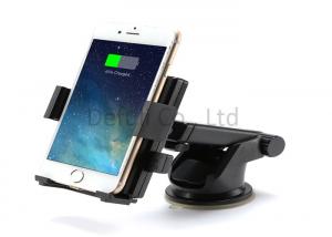  Smartphone Usb Wireless Car Charger / Magnetic Car Mobile Holder With Charger Manufactures