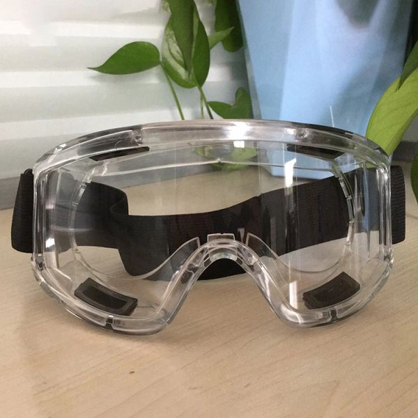 Transparent Medical Safety Goggles Dust Proof Logo Customized OEM Accept