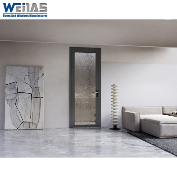 Heavy Duty Sound Insulated Exterior Door Casement Aluminium Entrance Door