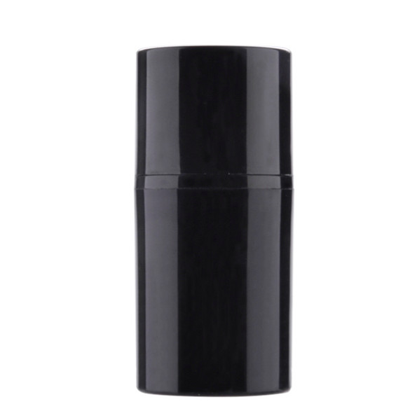 Empty Black PP Airless Pump Bottles 15ml 30ml 50ml For Lotion