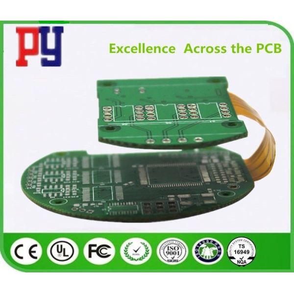 Multilayer Impedance Controlled Rigid Flex Circuit Boards PCB 1.6mm Immersion Gold