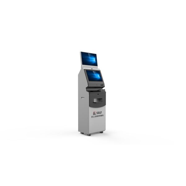 Multi Touch Screen Cash Payment Kiosk Wall Mounted With Encrypting Pin Pad