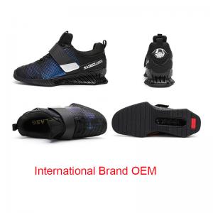 China Men Powerlifting Athletic Snearker Shoes Comprehensive Bodybuilding Training Custom Logo on sale