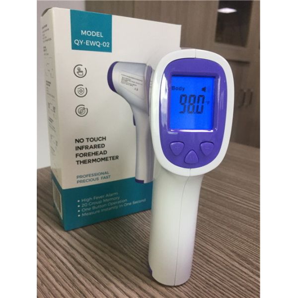 Baby Adult Forehead LCD Backlight Non Contact Infrared Thermometer