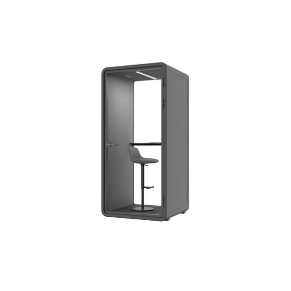 NEW Movable SoundProof Office Pod Phone Booth Acoustic Office Vocal Recording Pod for for Office & Warehouse