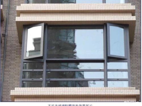 UV Blocking Cover One Way Window Film , No Glue Static Cling Screen One Way Privacy Window Film 