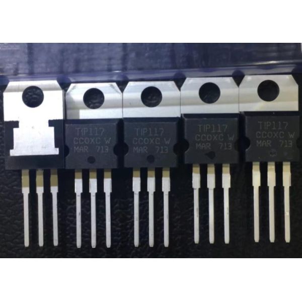 TIP117 High Current Transistor , Power Switch Transistor Low Leakage