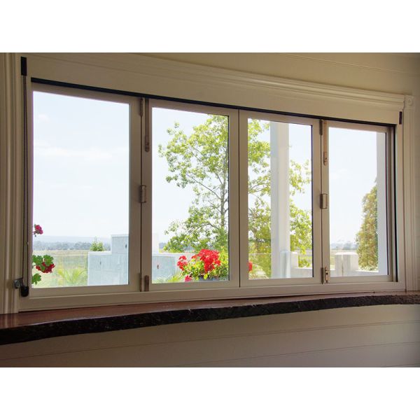 Affordable Soundproof Aluminum Bifold Windows High Security Double Glazed