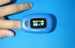 Hand Held Child Fingertip Pulse Oximeter / Hospital Pulse Oximeters AH - A3