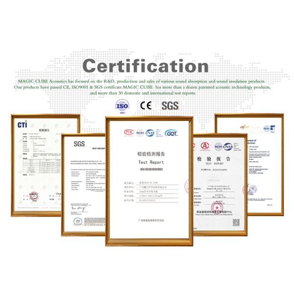 Recycled Aku Panel Vertical Wood Slat Wall Acoustic Board Customized