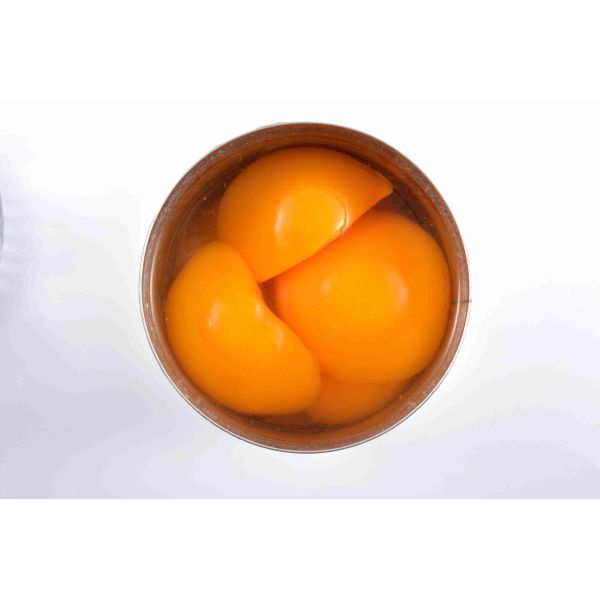 Bakery Naturally Sweet Canned Peach Halves Without Additives / Sugar