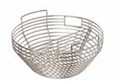 SS304 Natural Color BBQ Grill Accessories , SGS Stainless Steel Grill Basket