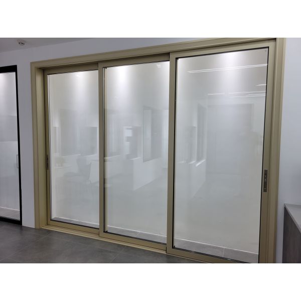 1.2mm-2.5mm Aluminium Glass Sliding Doors , Fly Screen Aluminium Powder Coated Doors
