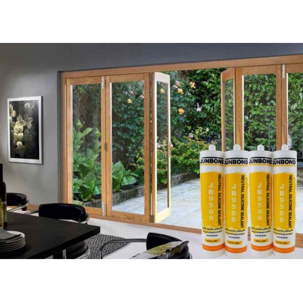 Transparent 300ml Weatherproof Silicone Sealant Quick Dry 200L Barrel