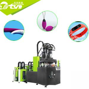  Lsr Double Colour Injection Moulding Machine For Sex Toy Unified System Control Panel Manufactures