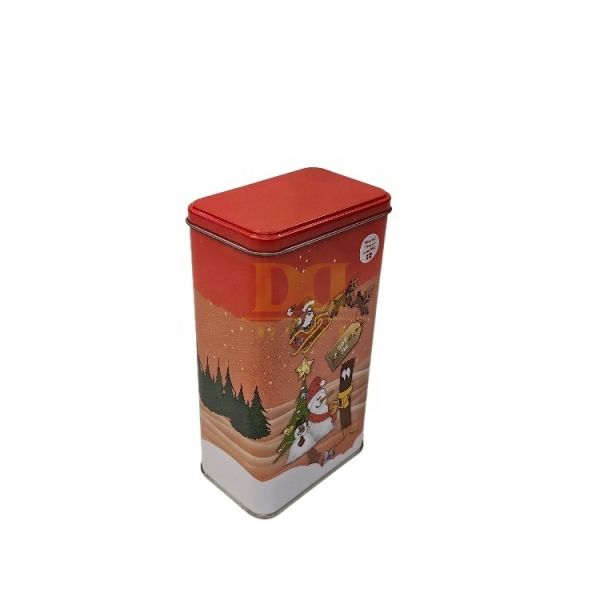 DADI Customized Food Packaging Tin High End Recycled Tea Tin Boxes