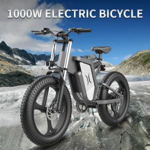  Latest 20inch 48v 500w Motor Electric Bicycle Full Suspension 60KM Range Manufactures