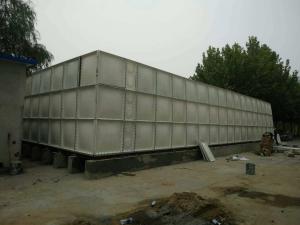 China ODM Glassfiber Plastic Water Storage Tanks Grp Sectional Panel Tank For Irrigation on sale