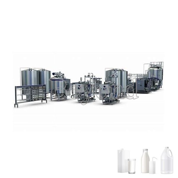 Semi Automatic Peanut Milk Production Line / Soya Milk Plant 1000-5000LPH
