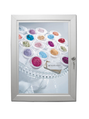 Custom Print Lockable Poster Display Frames , Various Size Aluminium Snap Frames
