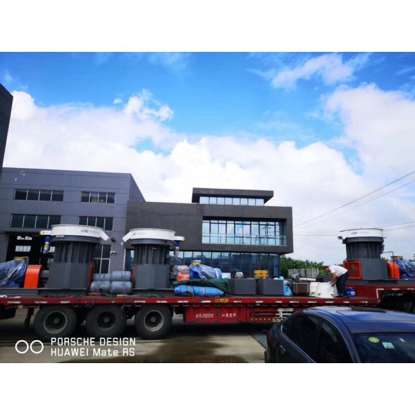 India Plastic Pellet Making Machine , Plastic Recycle Pellet Press Machine in Power Plant