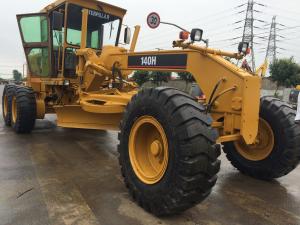  Used Motor grader CAT 140G with ripper & blade for sale, Shanghai, China Manufactures