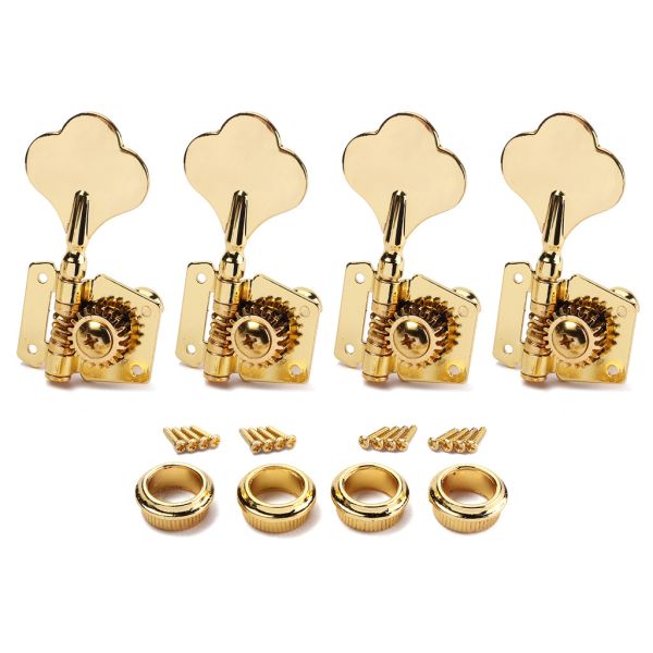 Gold 4R Metal  Electric Guitar Tuning Pegs Heads Knobs Tuners