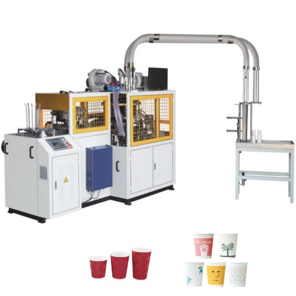 380V 2 - 12OZ PLA Coated Paper Cup Making Machine