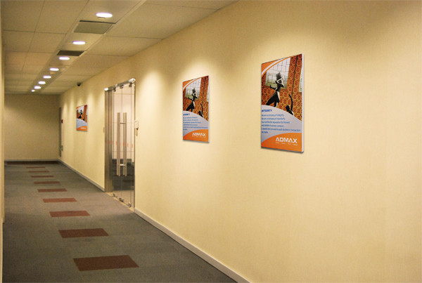 Advertising Fabric Trade Show Displays , Frameless Led Light Box Sign
