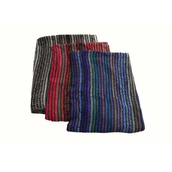 Professional  Tassel Acrylic Knit Scarf Customized Color For Warmth