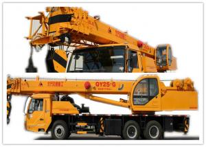  25 Ton Hydraulic Truck Crane 2500r / Min Rotate With Full Load 30000kg Manufactures