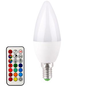  RGB Color Smart LED Light Bulbs IP44 Dustproof 280lm Luminous Flux Manufactures