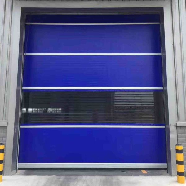 Interior Anti Static Plastic Roller Shutter Doors / High Speed PVC Roller Doors