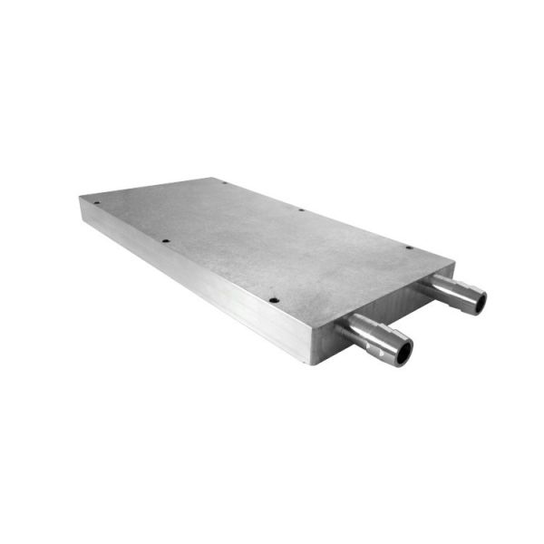 Copper And Aluminum Liquid Cooling Heat Sink Offering Flowrate 300 Liters Per Hour Heat Transfer Solution for Electronics