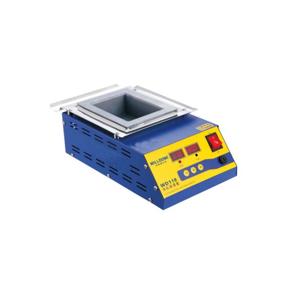 600w Solder Melting Pot , Lightweight Solder Tinning Pot 327 * 175 * 120mm