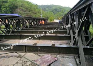  Steel Fabricator Prefabricated Steel Structural Bailey Bridge Of Reinforced Steel Q345 Manufactures