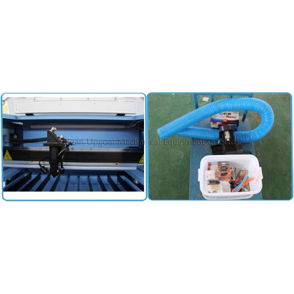 Small  90W Wood Co2 Laser Cutting Machine with RuiDa Control System 500*400mm