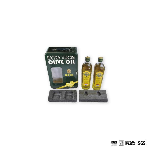 DADI 500ml Round Olive Oil Can Cold Press Oil Tinplate Containers Customized Printings
