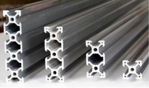 6063 - T6 Industrial Aluminium Profile System Weather Resistance For Assembly Stage