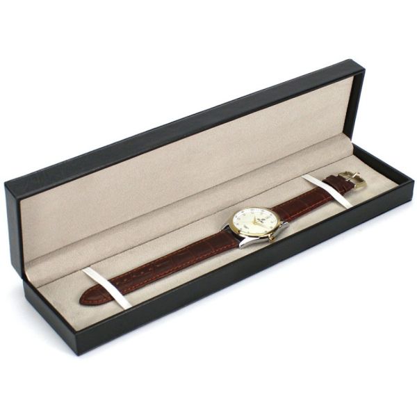 SGS Decorative Custom Leather Gift Box Leather Watch Storage Case Carefully Crafted