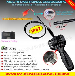  SNS-99D6 Multifunctional Endoscope Camera with 2.7 inch TFT LCD screen Manufactures