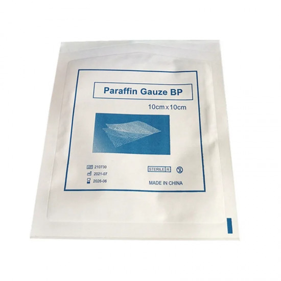 Custom Medical Sterile Disposable Wound Dressing Paraffin Gauze