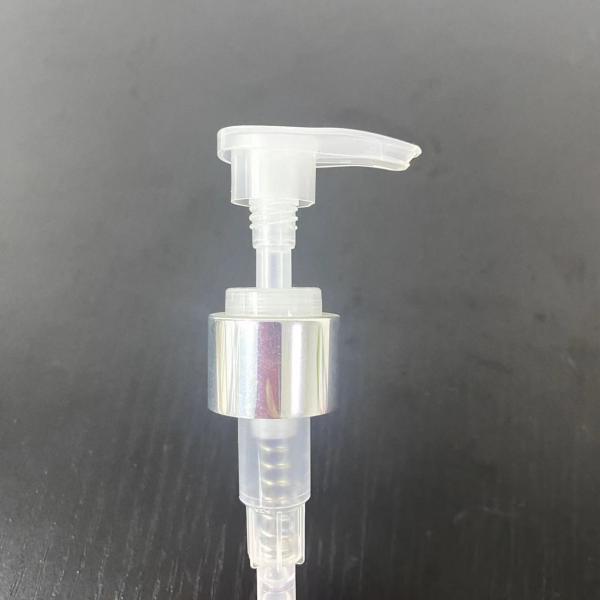 24/410 Aluminum-Natrual Big Head Plastic Lotion Shampoo Screw Dispenser Pump For