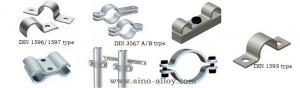  Steel pipe clamps / flat steel pipe clamps/Metal pipe clamps according to DIN 3567-A/B Manufactures