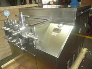  Two Stage Milk Homogenizer Machine / Cream Homogenization Equipment Manufactures