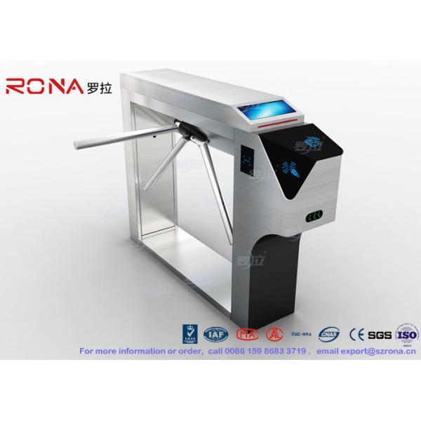 Bar Code Ticketing System Access Control Tripod Turnstile Gate of 304 stainless steel