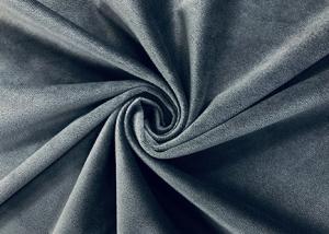  Soft 100 Percent Polyester Micro Velvet Fabric 240GSM for Home Textile Grey Manufactures