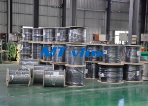  316L / 1.4404 Welded Coiled Seamless Stainless Steel Pipe For Multi - Core Tube Manufactures